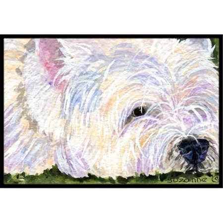 CAROLINES TREASURES Westie Indoor Outdoor Mat - 18 x 27 in. CA79163